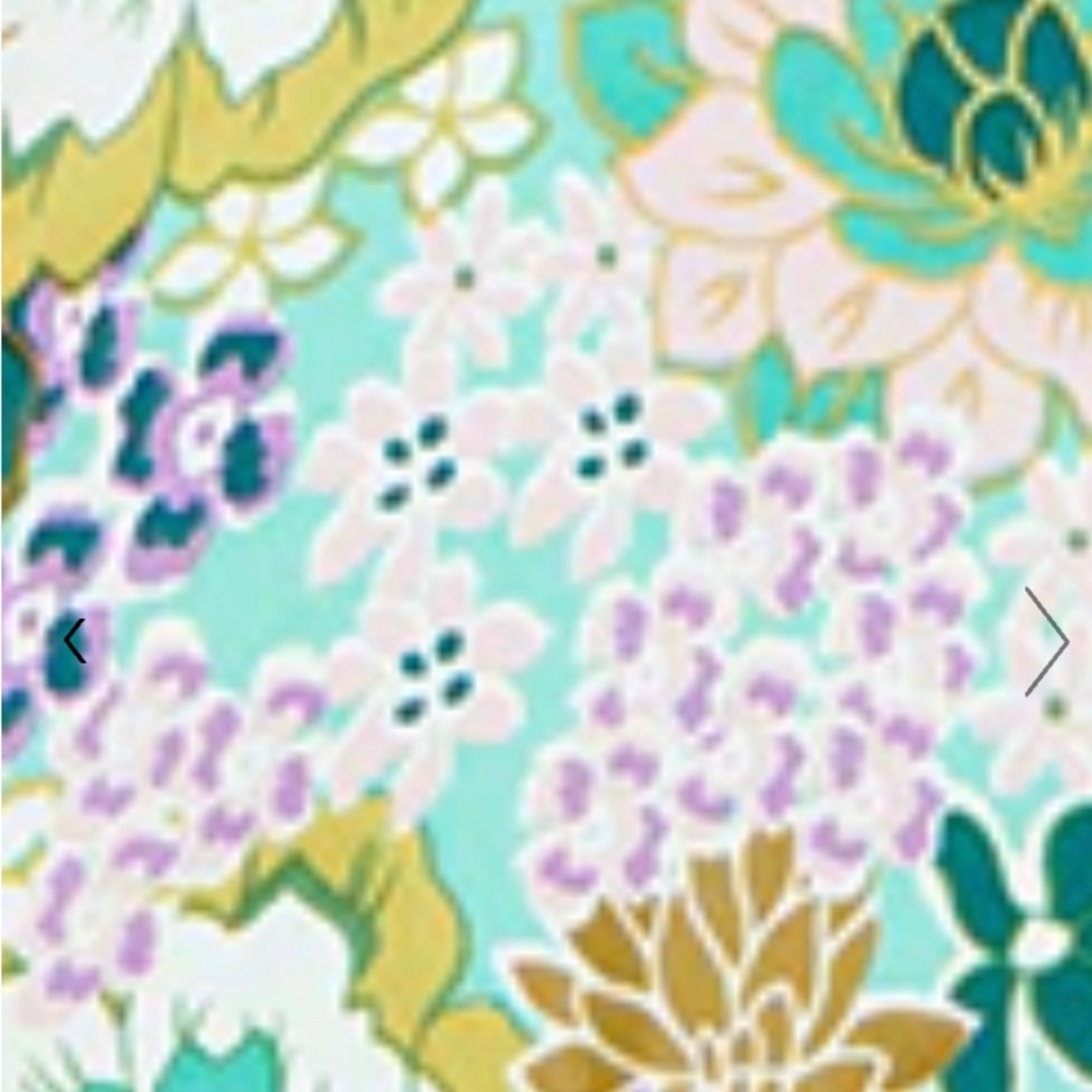 Unique Vintage NWT Mint Green & Pink Floral Wrap Kimono Style Midi Dress - Picture 6 of 6